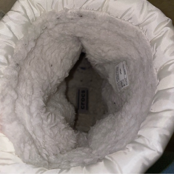 Crocs classic lined neo puff boots white 7 - Picture 6 of 10